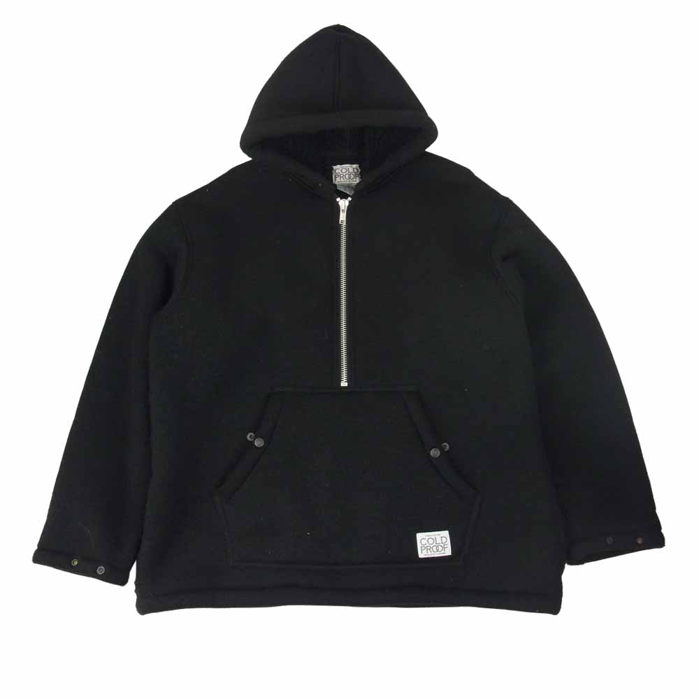 8-26p STABILIZER GNZ スタビライザー freezer parka フリース パーカー ブラック系 44【中古】
