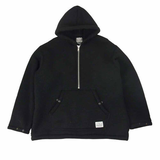 8-26p STABILIZER GNZ スタビライザー freezer parka フリース パーカー ブラック系 44【中古】