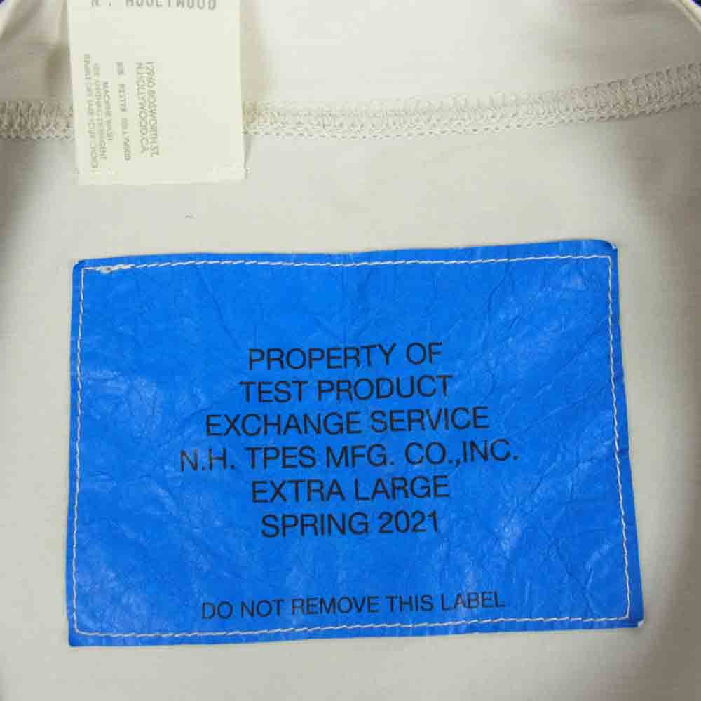 N.HOOLYWOOD エヌハリウッド 21SS 9211-CS13-010 POCKET T-SHIRT ポケット Tシャツ グレー系 42【中古】