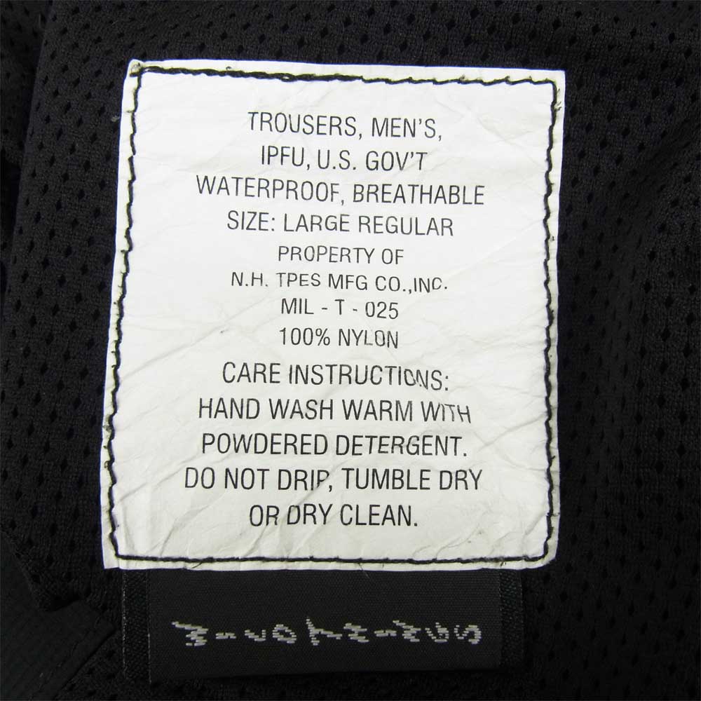 N.HOOLYWOOD エヌハリウッド 951-CP01 EXCHANGE SERVICE WILD THINGS ワイルドシングス TRAINING PANTS トレーニング パンツ ブラック系 40【中古】