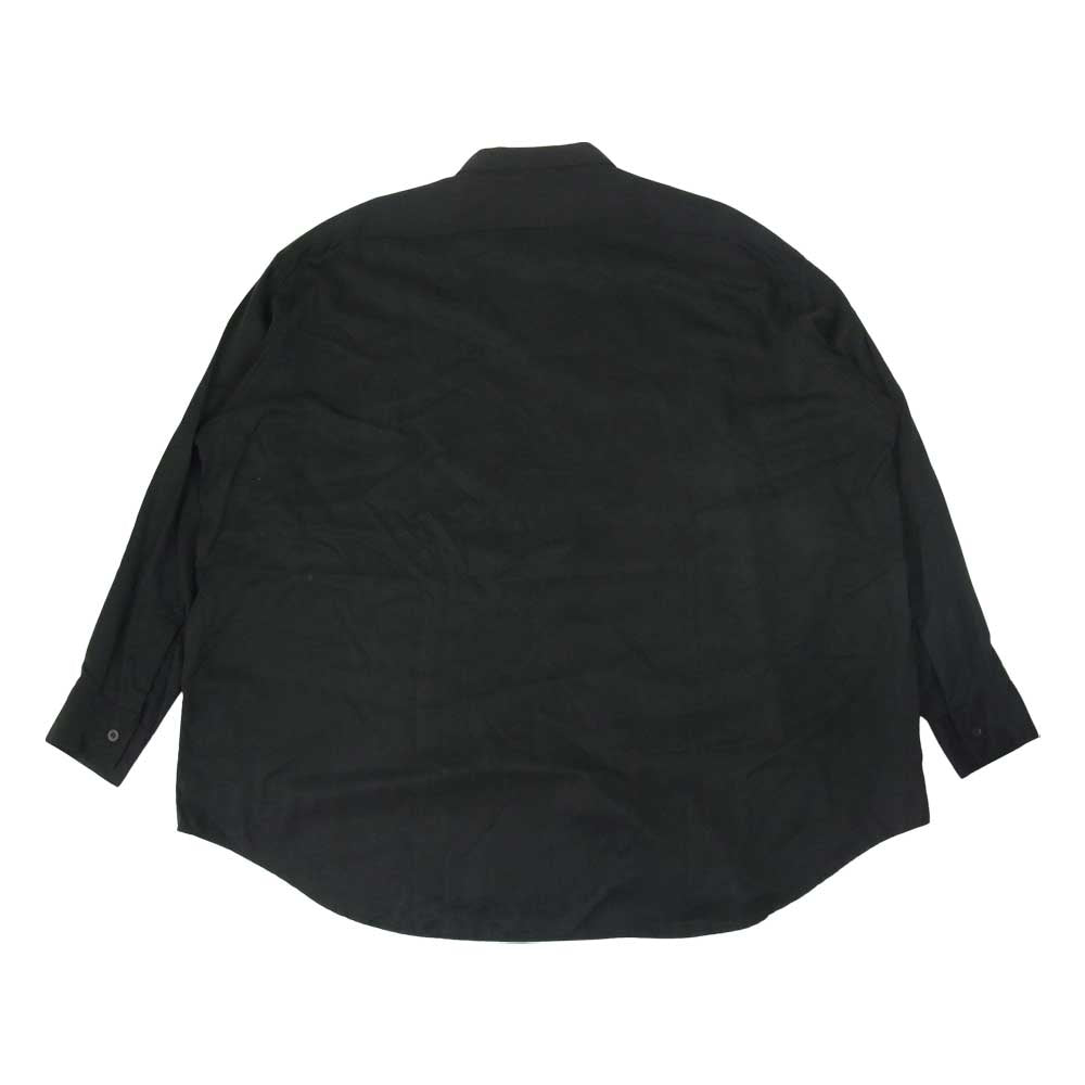 N.HOOLYWOOD エヌハリウッド 1202-SH07-037 ドロップショルダー ビッグ シャツ ブラック系 42【中古】
