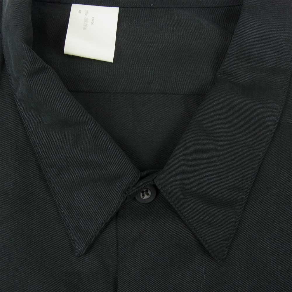 N.HOOLYWOOD エヌハリウッド 1202-SH07-037 ドロップショルダー ビッグ シャツ ブラック系 42【中古】