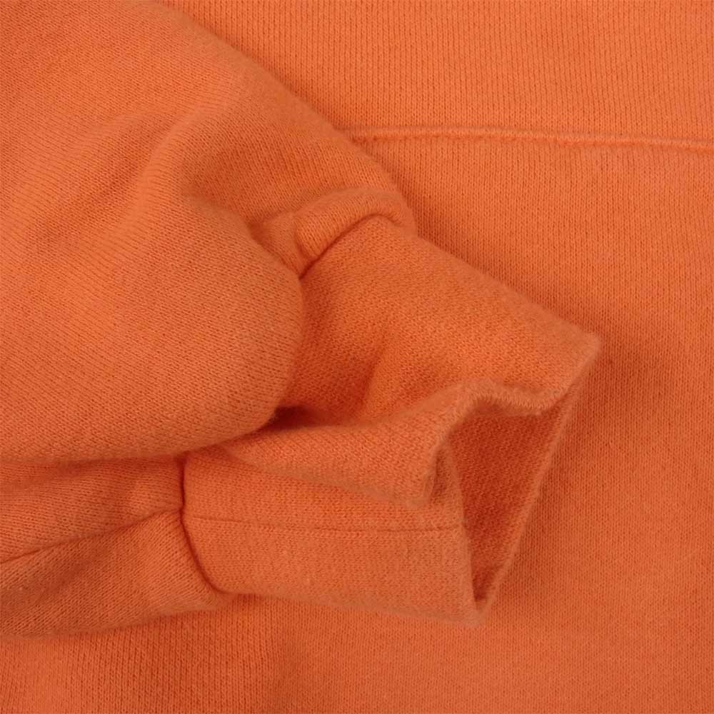 WTAPS ダブルタップス 18AW PLATOON SCREEN SWEAT HOODIE プルオーバー パーカー オレンジ系 4【中古】