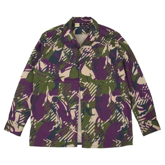 N.HOOLYWOOD エヌハリウッド 19AW 192-SH01-007 ONE BUTTON SHIRT オープン カラー シャツ マルチカラー系 44【中古】