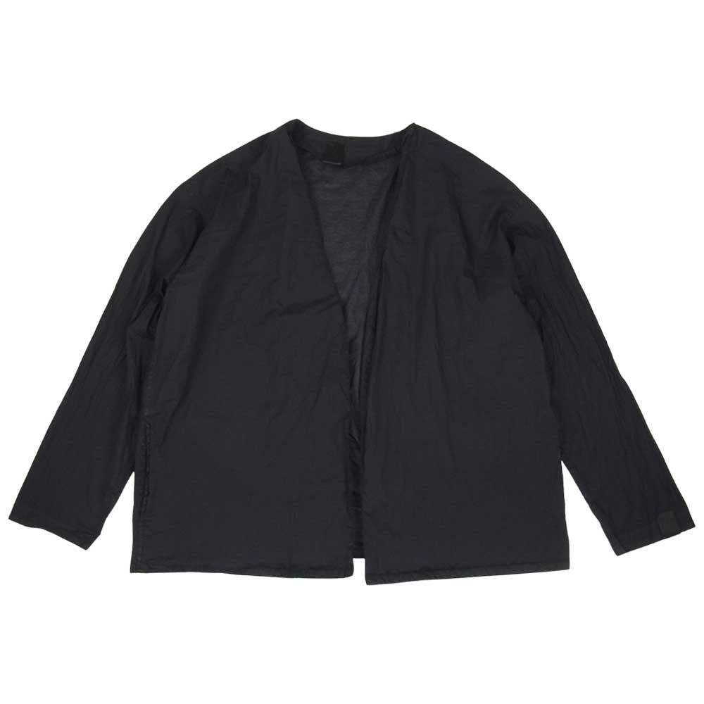 N.HOOLYWOOD エヌハリウッド 20SS 2201-SH13-007 ボタンレス カーディガン シャツ ダークネイビー系 42【中古】