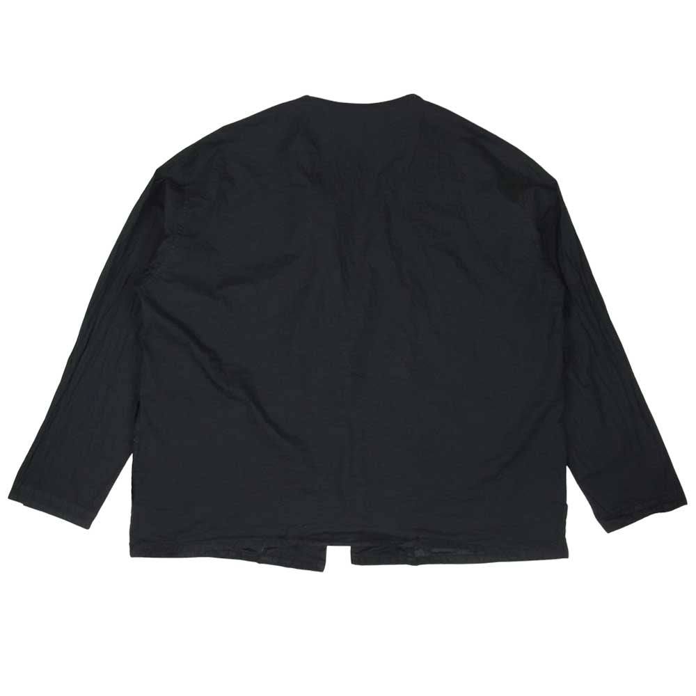N.HOOLYWOOD エヌハリウッド 20SS 2201-SH13-007 ボタンレス カーディガン シャツ ダークネイビー系 42【中古】
