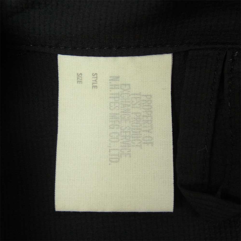 N.HOOLYWOOD エヌハリウッド 951-BL01 EXCHANGE SERVICE WILD THINGS ワイルドシングス WIND SHIRTS JACKET ナイロン ジャケット ブラック系 40【中古】