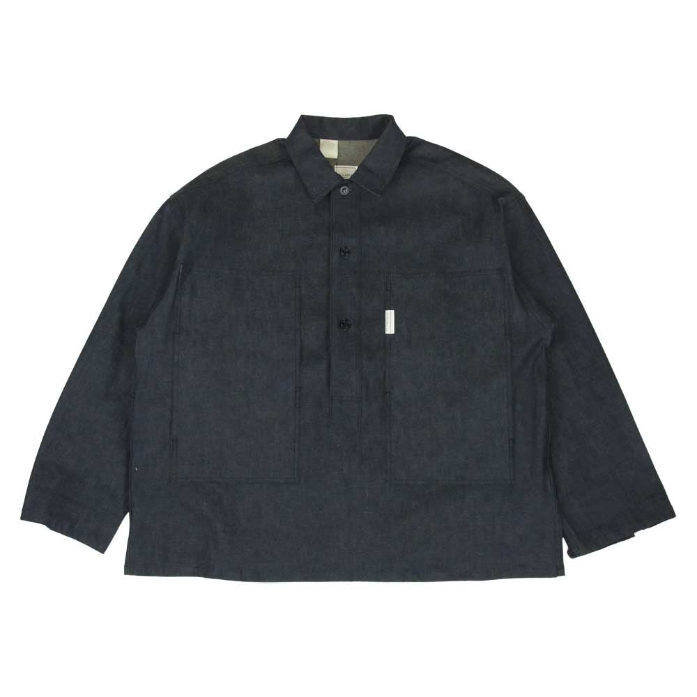 N.HOOLYWOOD エヌハリウッド 991-SH01-066 N.H TPES プルオーバー デニム ジャケット インディゴブルー系 42【中古】