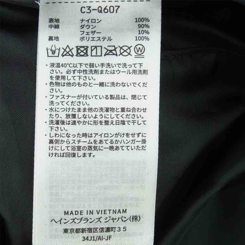 Champion チャンピオン C3-Q607 アクションスタイル ダウン ジャケット ベトナム製 ブラック系 レッド系 XL【中古】