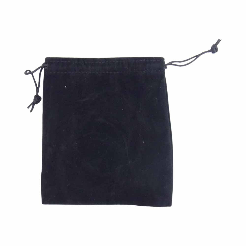 CHROME HEARTS クロムハーツ（原本無） R&R ロックンロール レザー ブレスレット ブラウン系【中古】