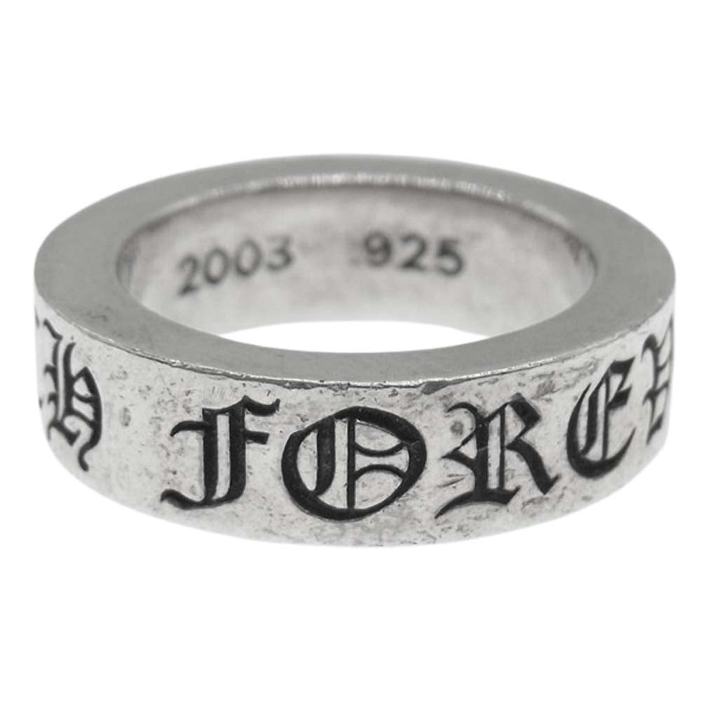 CHROME HEARTS クロムハーツ（原本無） SPACER CH FOREVER RING 6mm フォーエバー スペーサー リング シルバー系【中古】