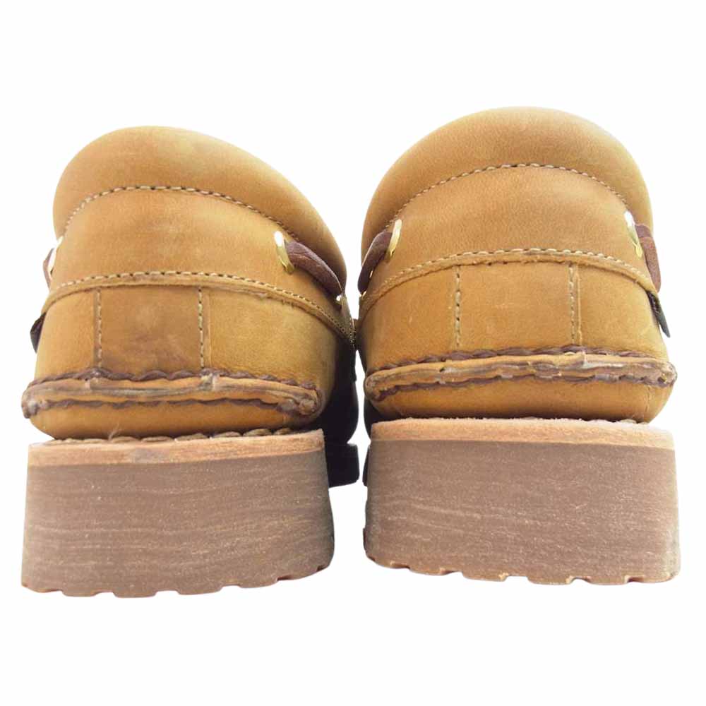 Timberland ティンバーランド AIME LEON DORE AUTHENTIC HANDSEWN BOAT SHOE エメレオンドレ モカシンブーツ ブラウン系 26cm【極上美品】【中古】
