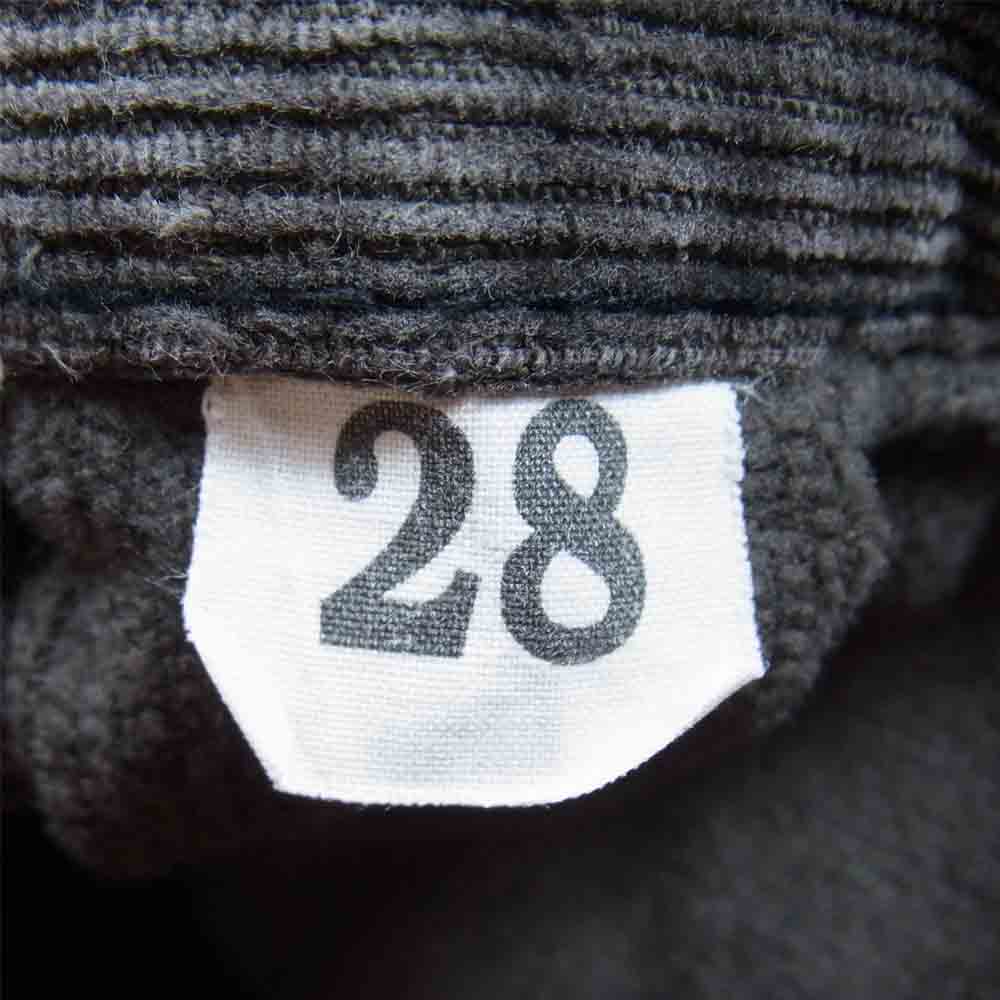 WAREHOUSE ウエアハウス コーデュロイ ブッシュパンツ ダークブラウン系 28【中古】