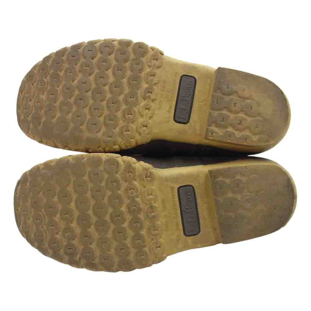 L.L.Bean エルエルビーン USA製 BEAN BOOTS 5ホール ビーン ブーツ ブラウン系 足入れ実寸サイズ24㎝【中古】