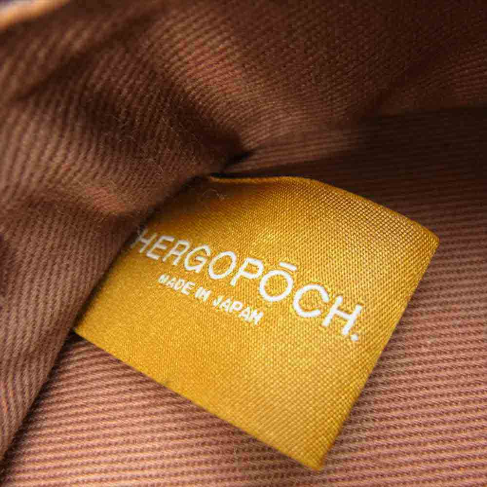 エルゴポック レザー ワン ショルダー ボディ ベージュ系【中古】