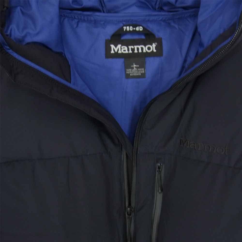 MARMOT マーモット TOMSJL27 Monsoon Down Parka モンスーン ダウンパーカー 止水ジップ ネイビー系 L【新古品】【未使用】【中古】