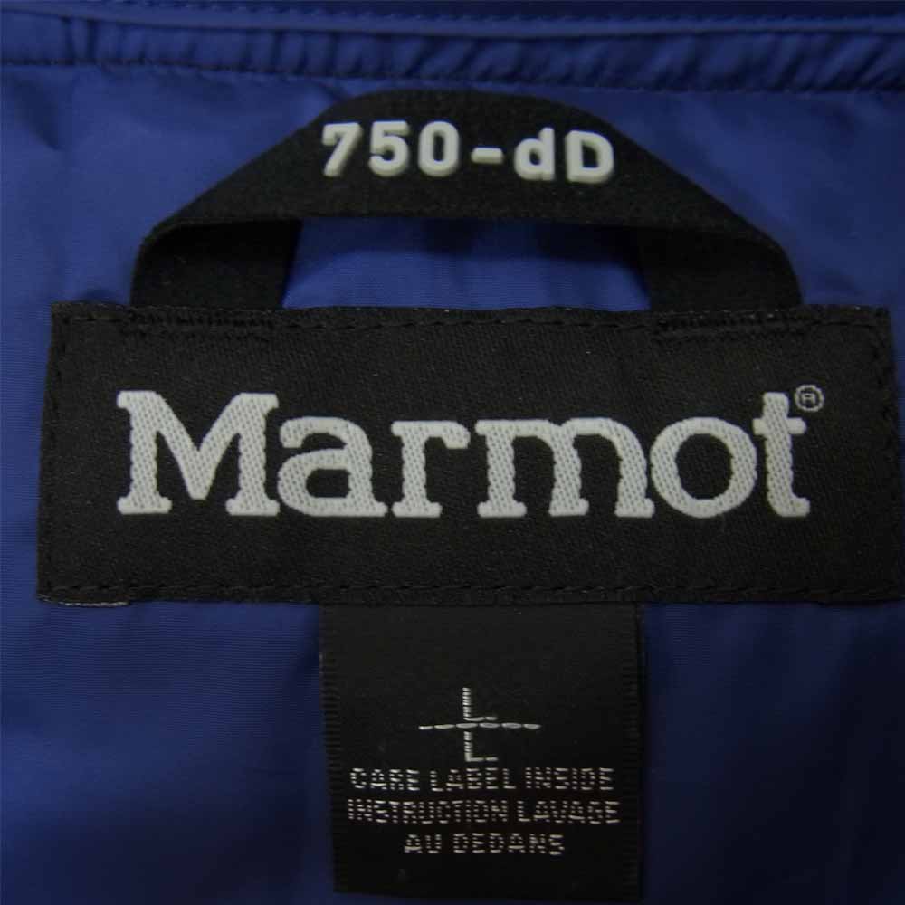 MARMOT マーモット TOMSJL27 Monsoon Down Parka モンスーン ダウンパーカー 止水ジップ ネイビー系 L【新古品】【未使用】【中古】