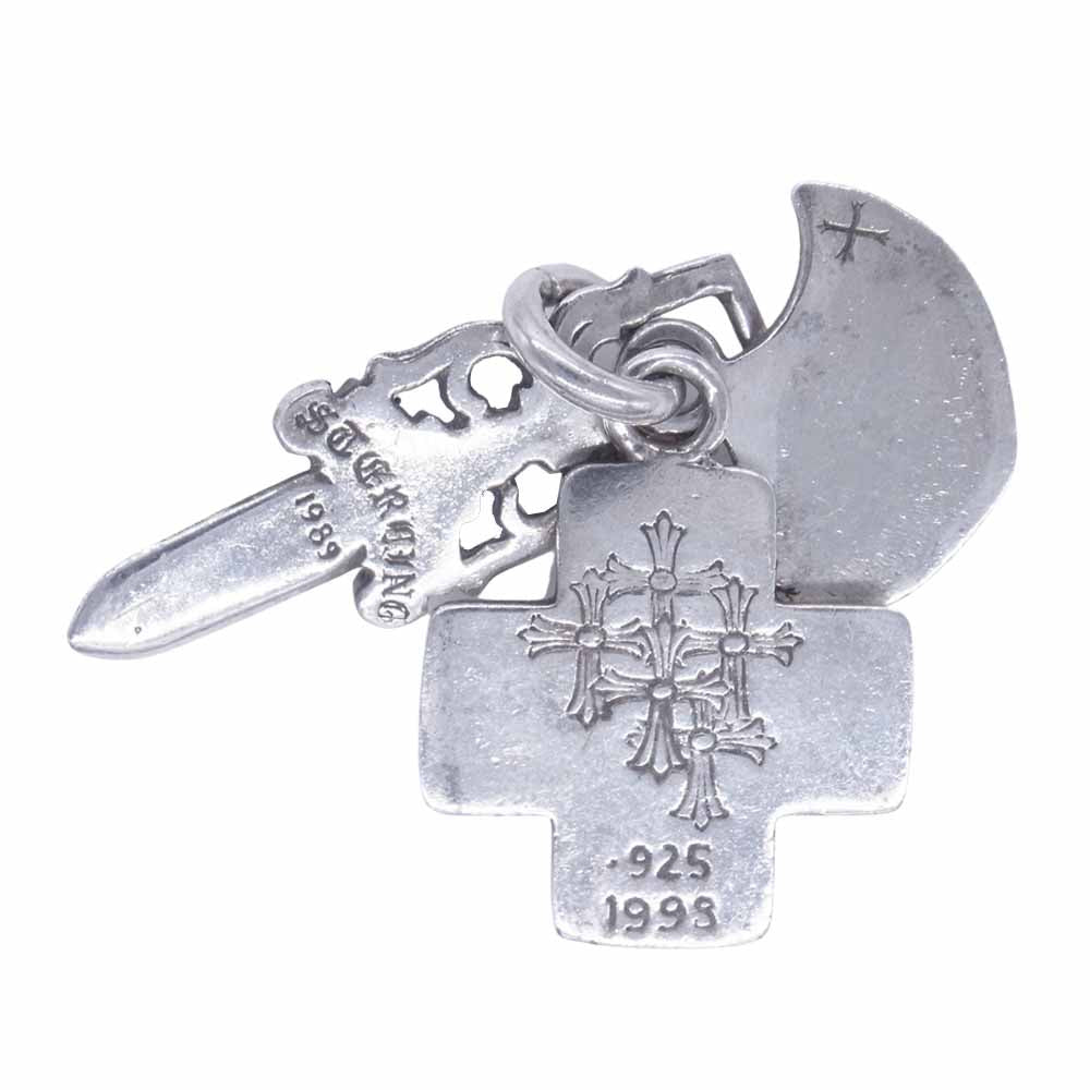 CHROME HEARTS クロムハーツ（原本無） 3TRINKETS スリー トリンケッツ オールド ペンダント【中古】