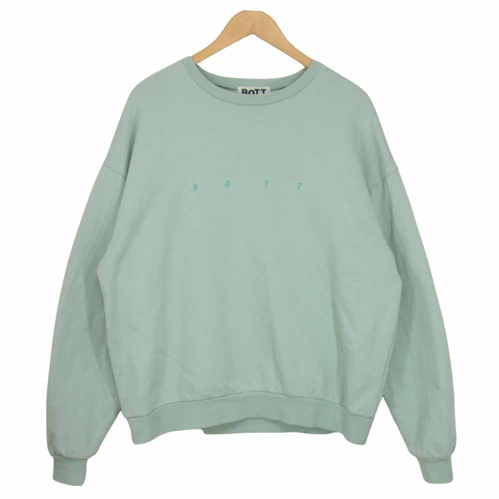 ボット Tears Crew Neck クルーネック スウェット ライトグリーン系 L【中古】