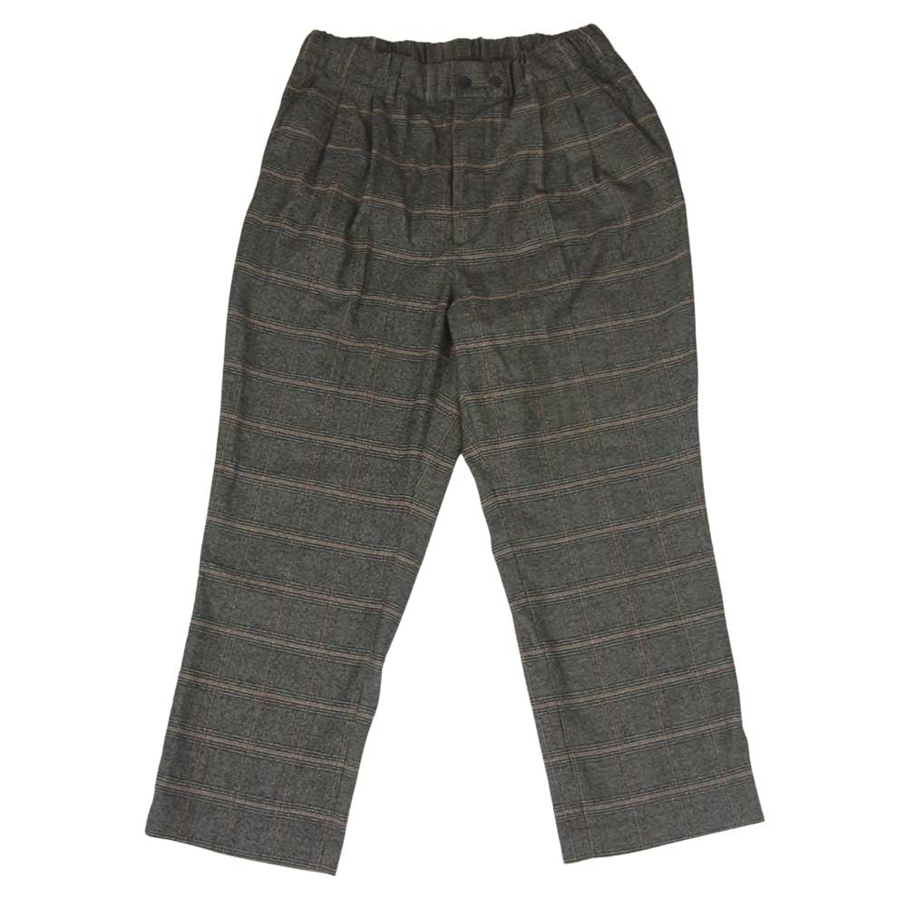 サノバチーズ SC2020-PN05 MJK W PANTS チェック パンツ ブラック系 S【中古】