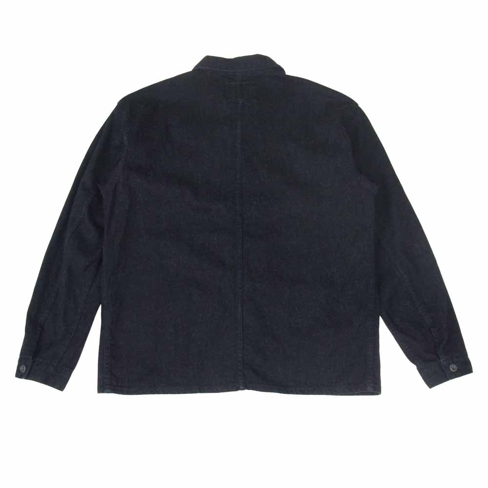ネガティブデニム Denim Coverall デニム インディゴ カバーオール 月桂樹ボタン インディゴブルー系 2【中古】