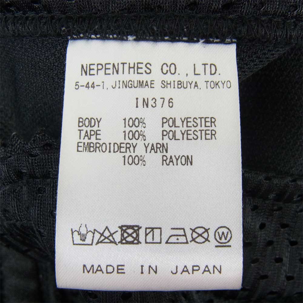 Needles ニードルス IN376 Narrow ナロー トラック パンツ ブラック系 S【中古】