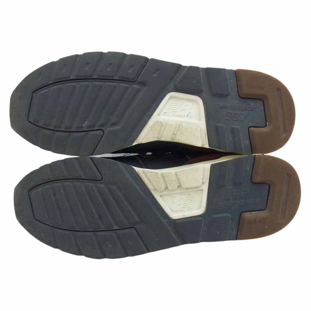 NEW BALANCE ニューバランス USA製 997 BEXP HORWEEN LEATHER ホーウィン レザー ネイビー系 24cm【中古】