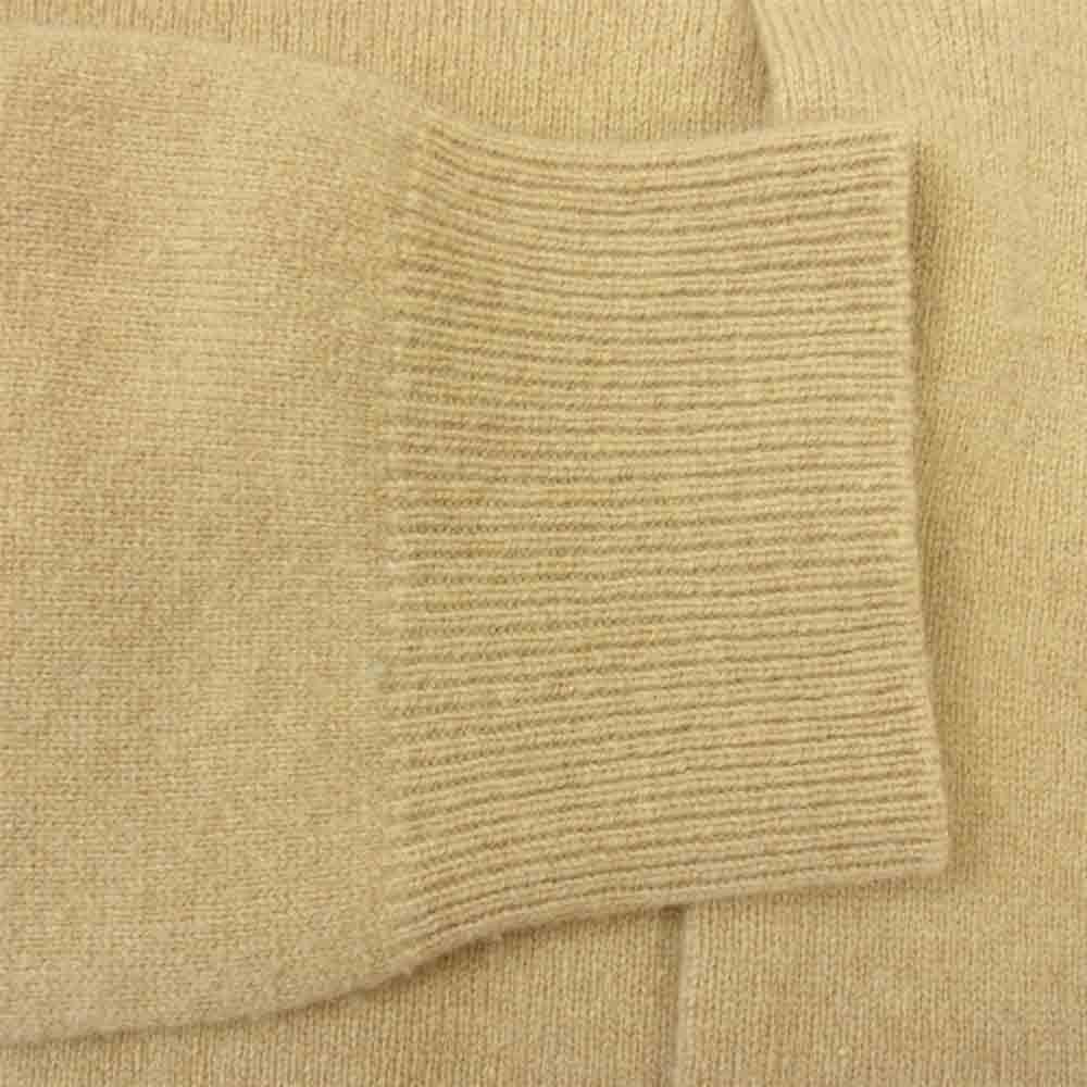 COMME des GARCONS コムデギャルソン AZ-N023 PLAY プレイ ウール ニット カーディガン ベージュ系 M【中古】