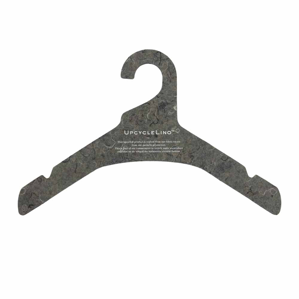 ネストローブ 01213-1035-1 UpcycleLino ラッフルカラー ブラウス ハンガー付き ブルー系 F【極上美品】【中古】