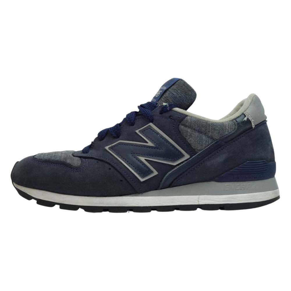 NEW BALANCE ニューバランス USA製 M996DPLS スニーカー US8 ネイビー系 26cm【中古】