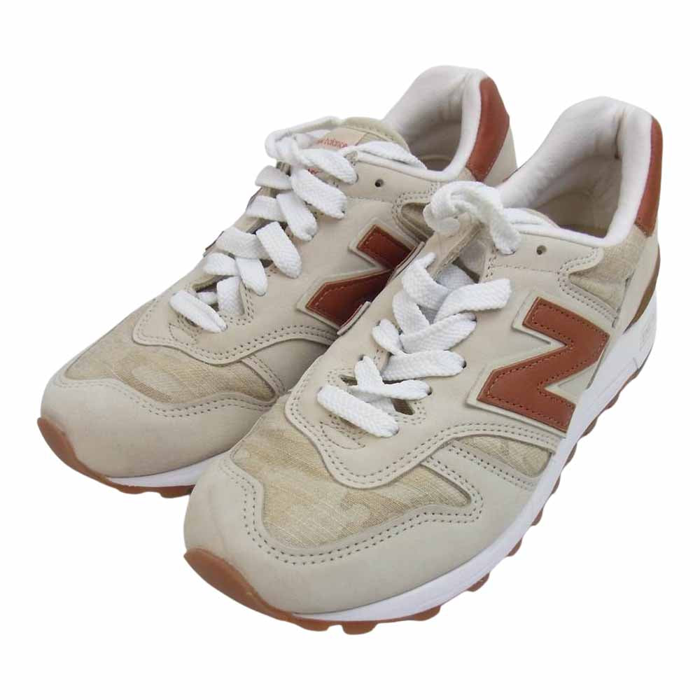 NEW BALANCE ニューバランス USA製 M1300DSP スニーカー US8 ベージュ系 26cm【美品】【中古】