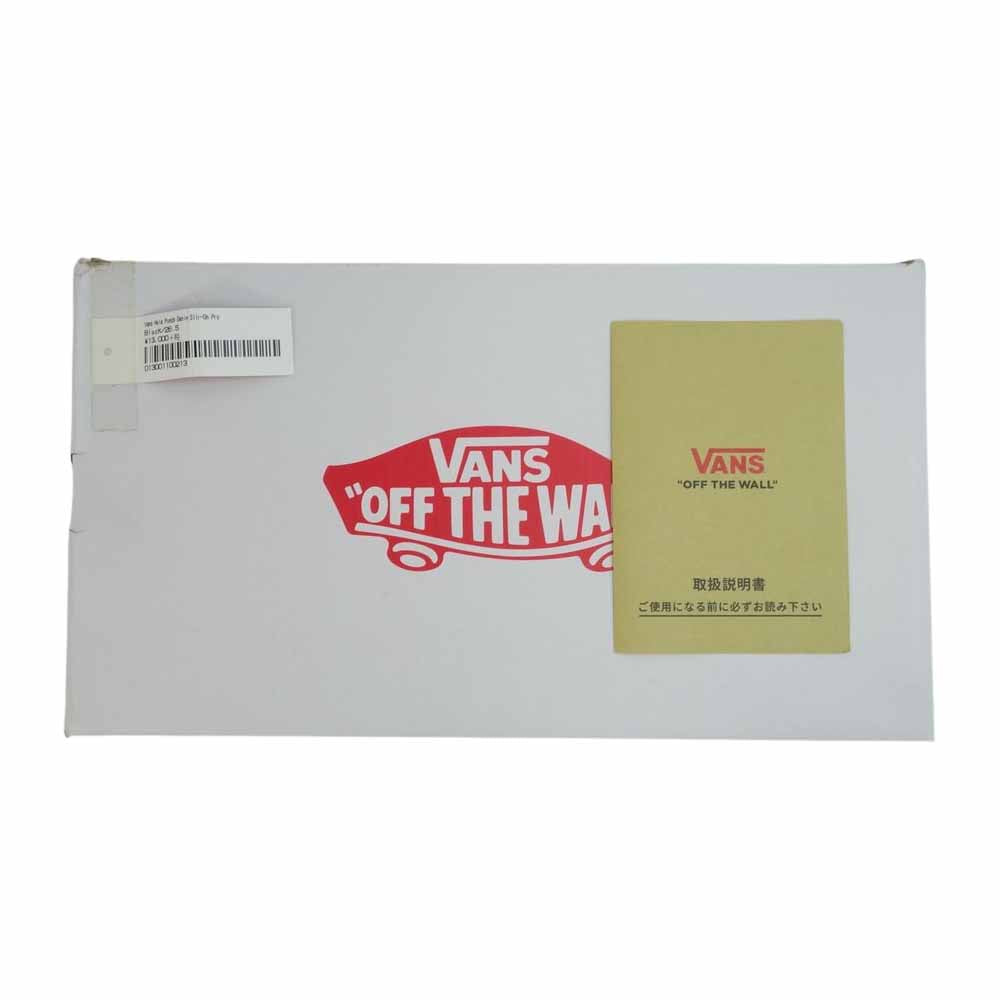 Supreme シュプリーム 20SS × Vans Hole Punch Denim Slip-On Pro バンズ スリッポン ブラック系 26.5cm【新古品】【未使用】【中古】