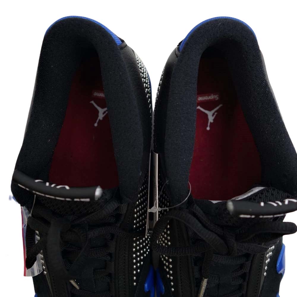Supreme シュプリーム BV7630 004 NIKE ナイキ 19SS BV7630-004 AIR JORDAN 14 RETRO レトロ S BLACK VARSITY ROYAL CHROME WHITE スニーカー ブラック系 26.5cm【新古品】【未使用】【中古】