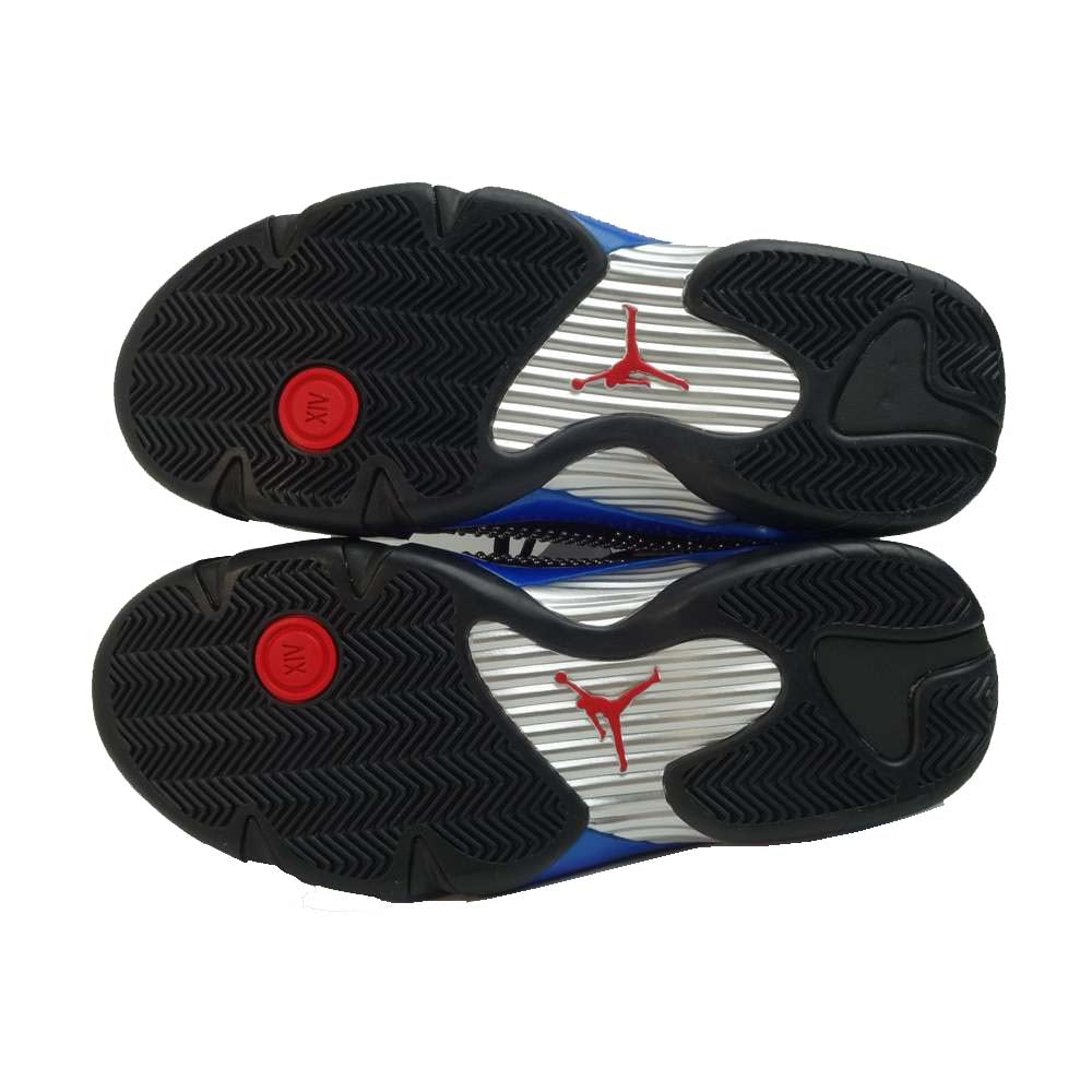 Supreme シュプリーム BV7630 004 NIKE ナイキ 19SS BV7630-004 AIR JORDAN 14 RETRO レトロ S BLACK VARSITY ROYAL CHROME WHITE スニーカー ブラック系 26.5cm【新古品】【未使用】【中古】