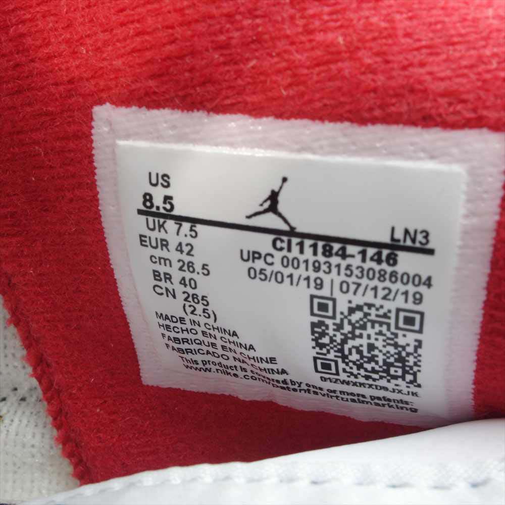 NIKE AIR JORDAN ナイキ ジョーダン CI1184-146  4 RETRO SE What The 4 レトロ スニーカー 26.5cm【新古品】【未使用】【中古】