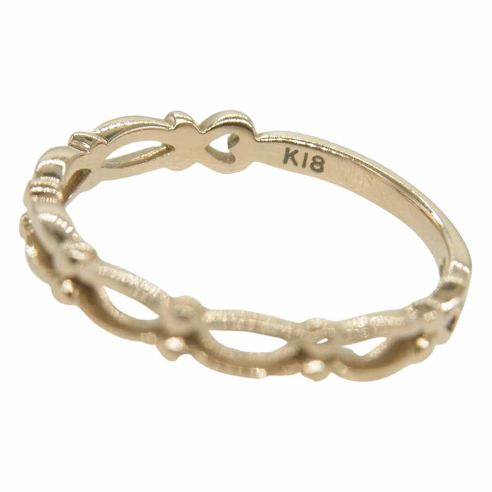 Samantha Tiara サマンサティアラ K18 ピンキー リング ゴールド系【中古】