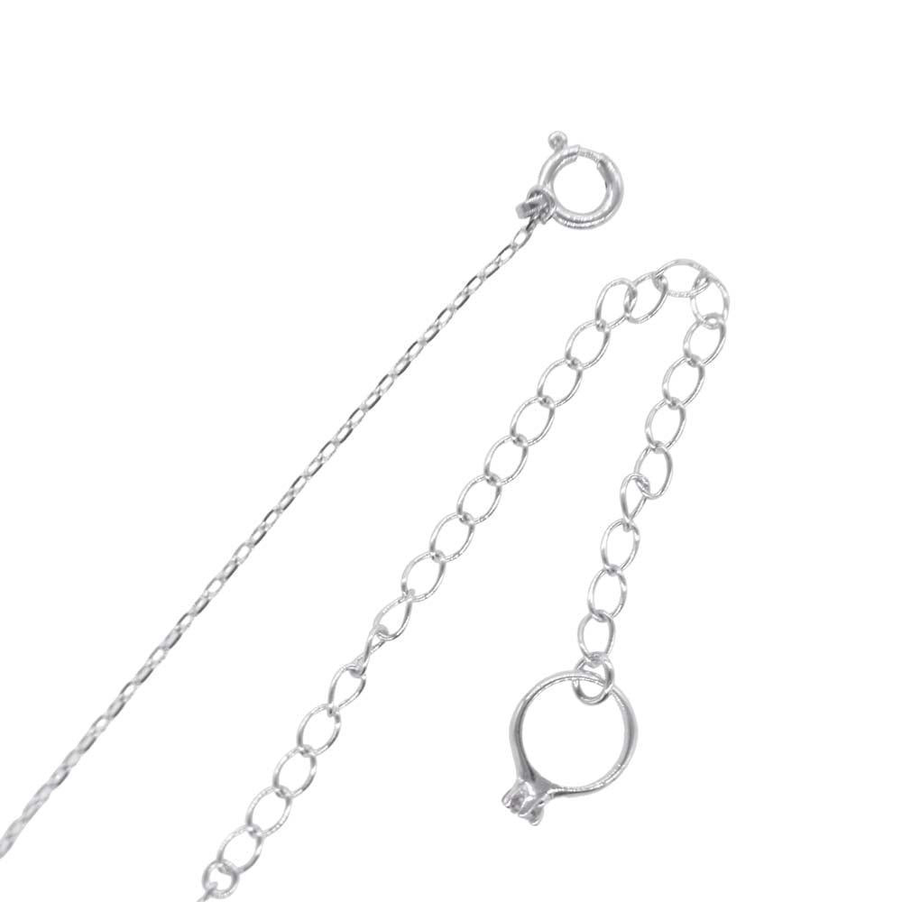 Samantha Tiara サマンサティアラ K18WG クロス ダイヤモンド ネックレス シルバー系【中古】