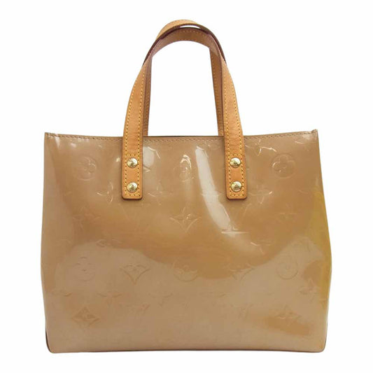 LOUIS VUITTON ルイ・ヴィトン M91334 モノグラム ヴェルニ リードPM ベージュ系【中古】