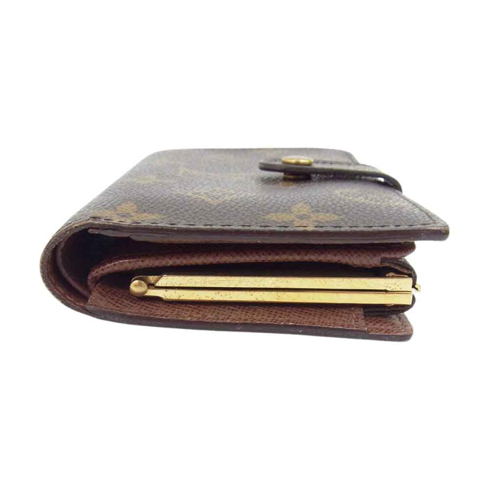 LOUIS VUITTON ルイ・ヴィトン M61674  モノグラム ポルトモネ ビエノワ 二つ折り ブラウン系【中古】
