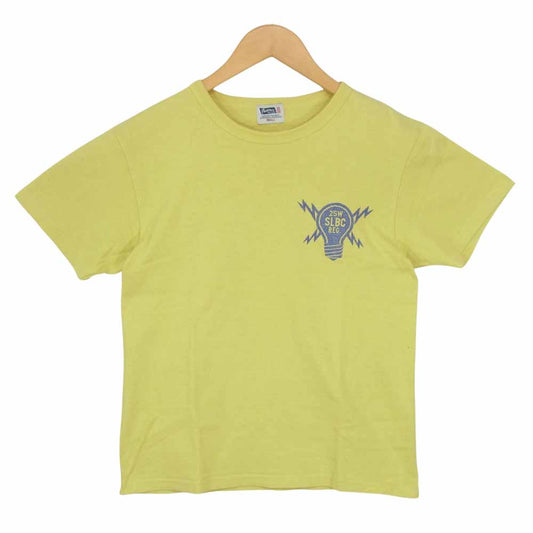 Pherrow's フェローズ プリント Tシャツ イエロー イエロー系 S【中古】