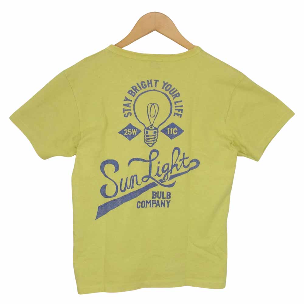 Pherrow's フェローズ プリント Tシャツ イエロー イエロー系 S【中古】