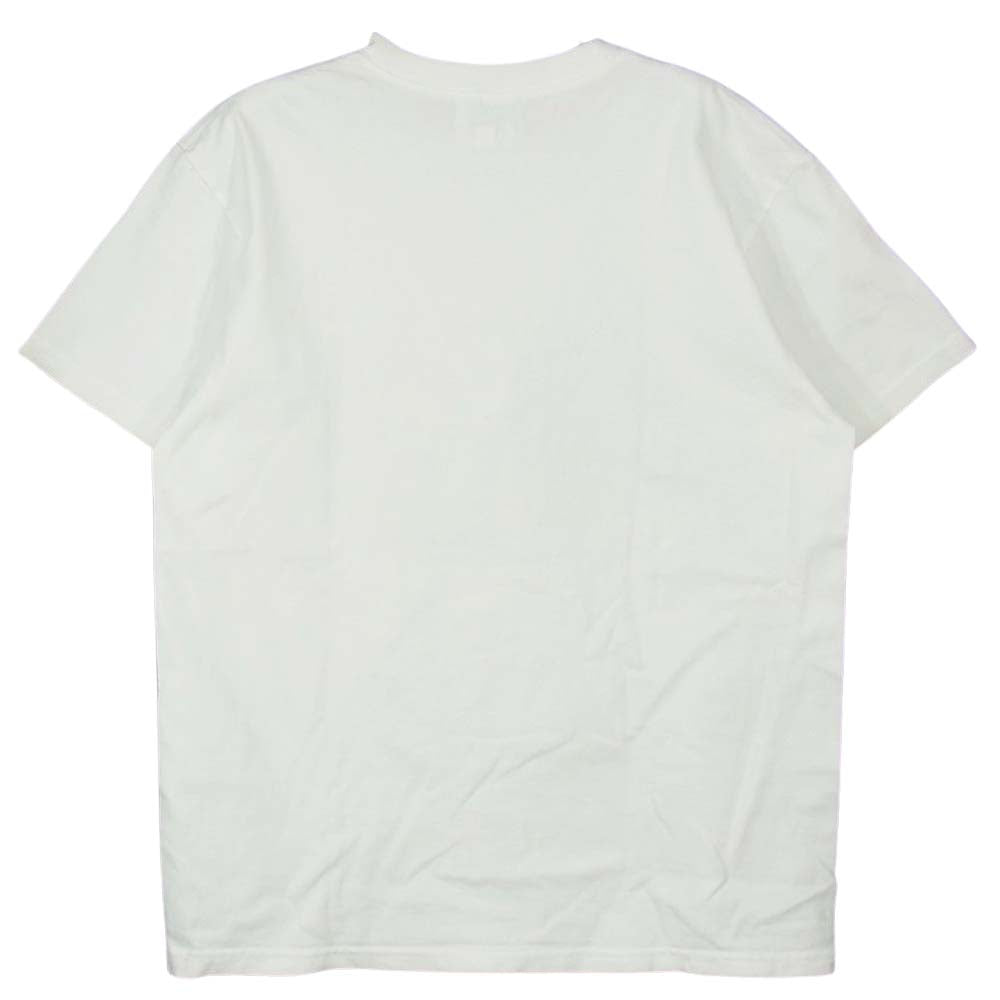 Pherrow's フェローズ プリント Tシャツ ホワイト ホワイト系【中古】
