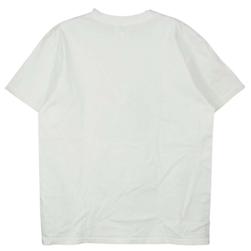 Pherrow's フェローズ プリント Tシャツ ホワイト ホワイト系【中古】