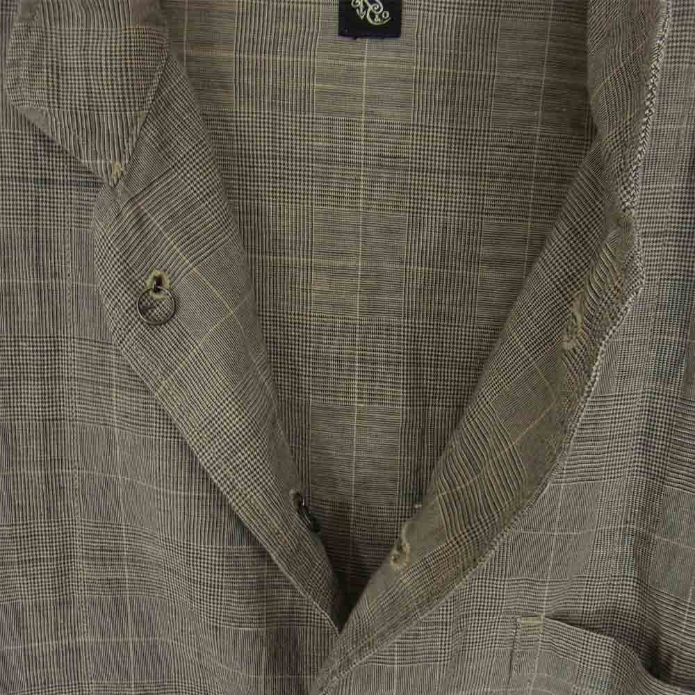 キャプテンサンシャイン KS9SJK01 Stand callar Jacket スタンドカラー ジャケット ブラウン系 36【中古】