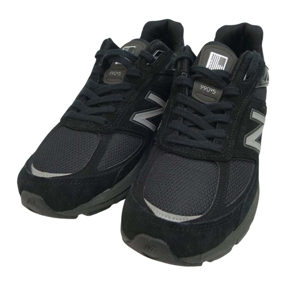 NEW BALANCE ニューバランス M990BK5 US9 スニーカー ブラック系 27cm