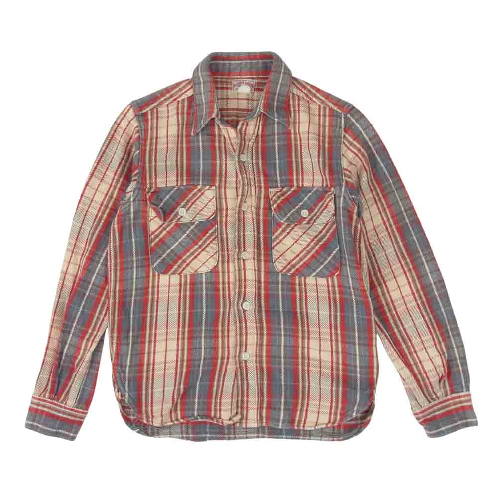 The REAL McCOY'S ザリアルマッコイズ JOE McCOY ジョーマッコイ 8HOUR UNION エイトアワーユニオン ヘビー ネル チェック シャツ マルチカラー系【中古】