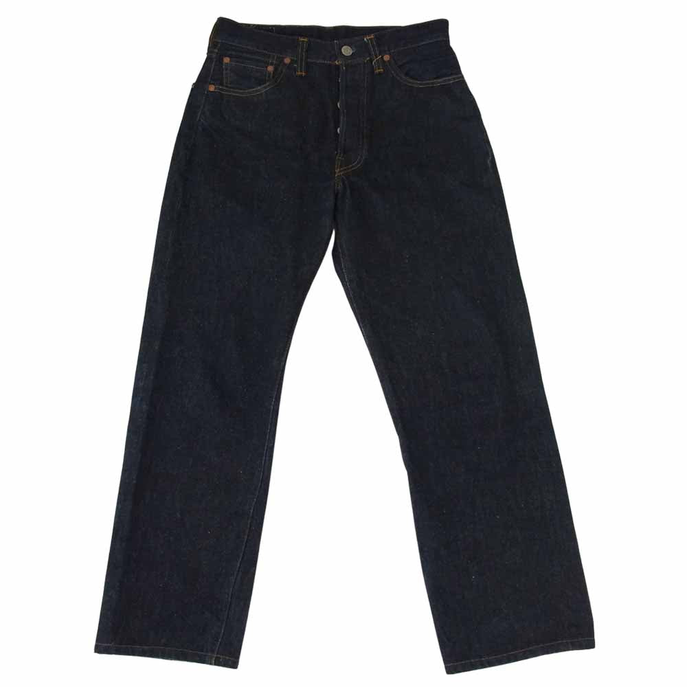 Levi's リーバイス 78748-3 復刻 大戦モデル ボタン裏刻印555 隠しリベット 均V Vステッチ デニム パンツ インディゴブルー系 29【中古】