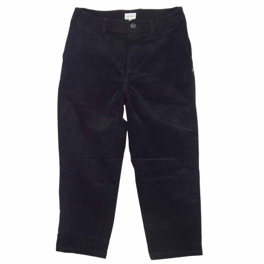 DESCENDANT ディセンダント DC-6 corduroy trousers コーデュロイ トラウザーズ パンツ ブラック系 2【中古】