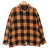 DESCENDANT ディセンダント 19AW バッファロー チェック シャツ オレンジ系 2【中古】
