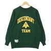 DESCENDANT ディセンダント 19AW TEAM CREW NECK SWEATSHIRT チーム クルーネック スウェットシャツ グリーン系 2【中古】